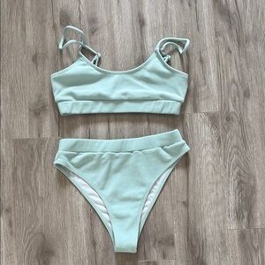 SHEIN Mint Green Bikini Set